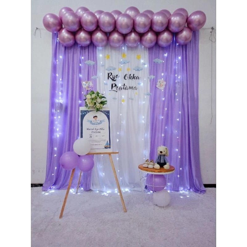 PROMO / paket dekorasi pesta / paket lengkap / paket dekorasi pesta ulang tahun / lamaran / khitanan