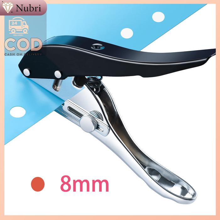 

Jual [READY] Nubri COD 8MM Pelubang Kertas Lingkaran Genggam Pelubang Kertas Lubang Tunggal Tugas