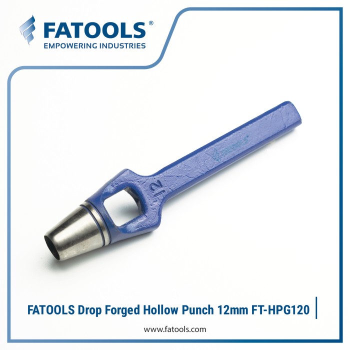 

Jual [READY] FATOOLS HPG120 - DROP FORGED HOLLOW PUNCH 12MM
