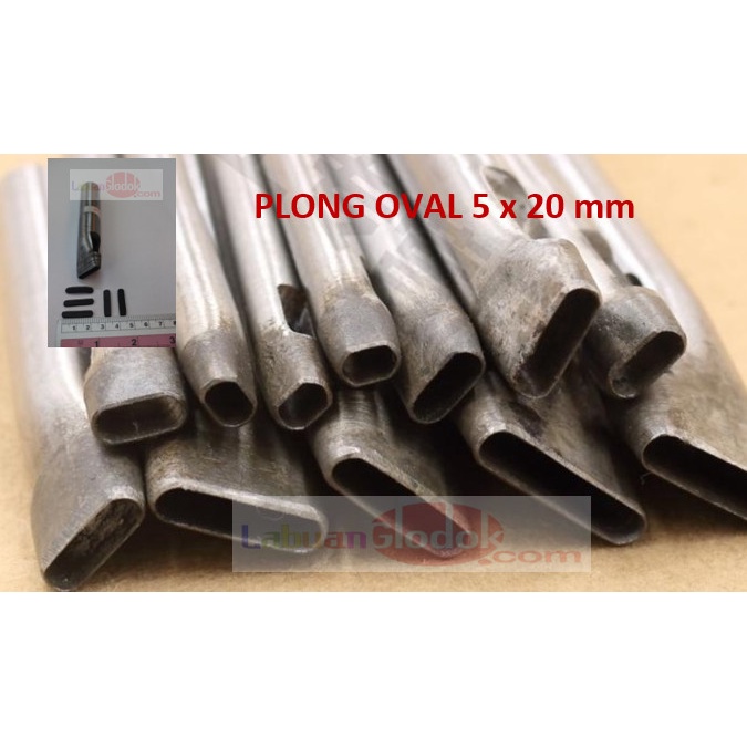 

Jual [READY] Plong Oval 5mm x 22mm - Punch Hole Leather Oval-Plong 5mm