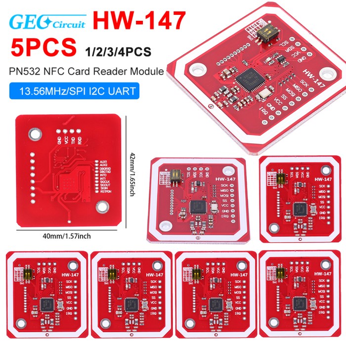 PN532 NFC RFID Module 13.56MHz V3 User Kits RFID Wireless Module NFC Card Reader Module for Arduino 