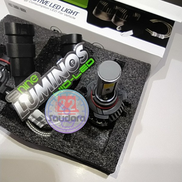 LAMPU MOBIL HB3/HB4 3 WARNA X9 ECO9 LUMINOS LED 3 COLOR