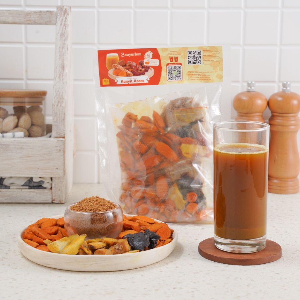 

Sayurbox Paket Jamu Kunyit Asem 170 gram