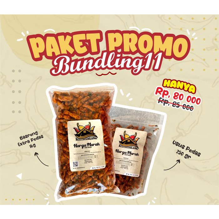 

PROMO 11 ( BASRENG 1 Kg + USUS 250gr )