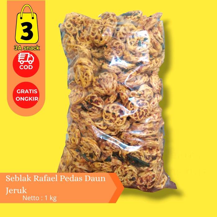 

Seblak Kering Rafael Viral pedas, (1 kg) Cemilan Kering Kerupuk Food Snacks Pedas Snack Makanan