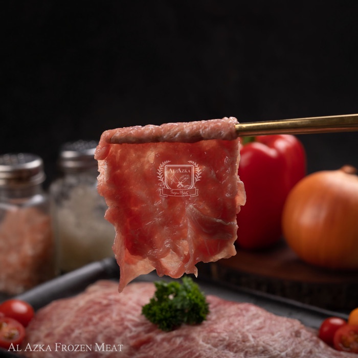 

Beef Slice Meltique Wagyu / Daging Iris Tipis Meltique Premium 500 Gr.