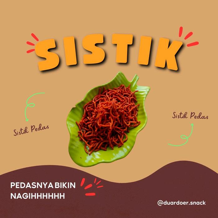 

Stik Bawang DUAR DOER Cemilan Sistik Gurih Renyah Pedas Original 500 gr