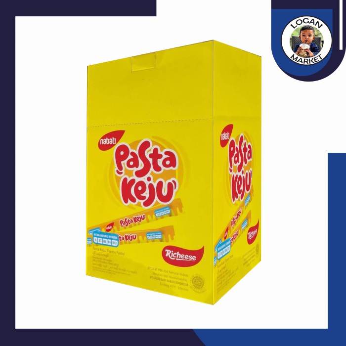 

Richeese Nabati Pasta Keju Cheese 30 Pcs 30Pcs