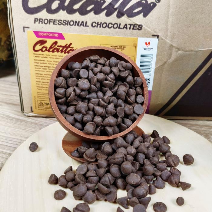 

Colatta Chip Compound 250gr - Coklat Chip Kerucut