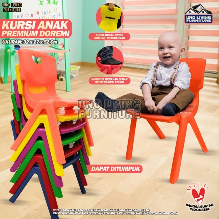 KURSI PLASTIK ANAK KURSI BELAJAR OK 305 OLYMPLAST KURSI OLYMPLAST