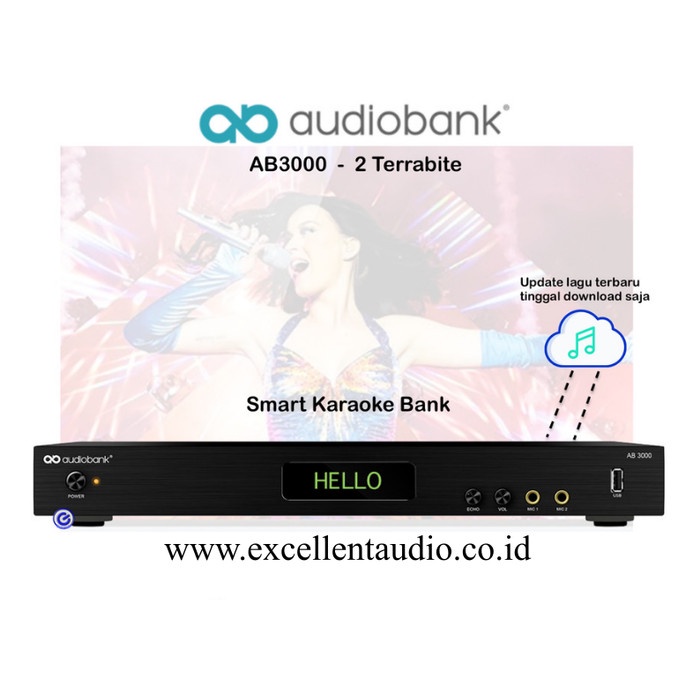 PREMIUM Audiobank AB3000 karaoke player