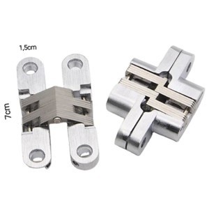 Engsel lipat tanam engsel pintu kayu 7cm stainlis invisible