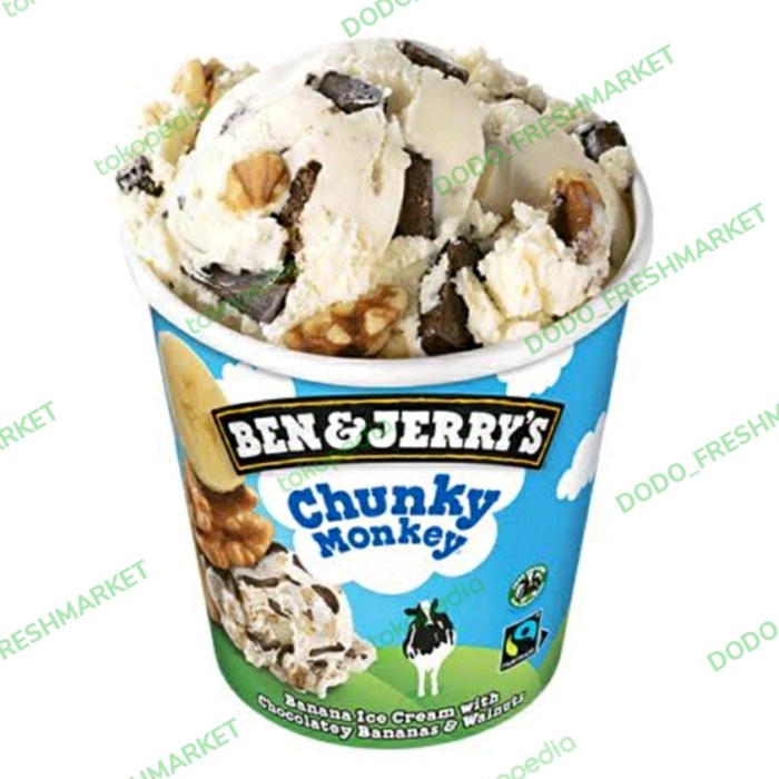 

Sale Terbatas Ben&Jerry'S Chunky Monkey Ice Cream 16Oz Cup Aman