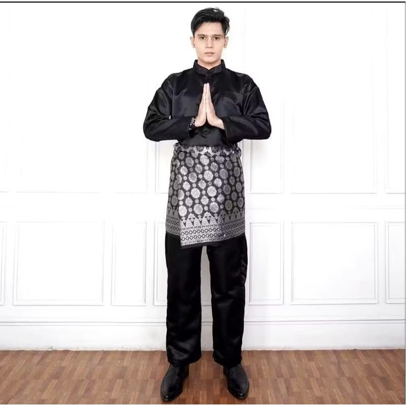 Best Deals Setelan Baju Kurung Pria Teluk Belanga // Baju Melayu Pria // Baju Kurung Laki Laki