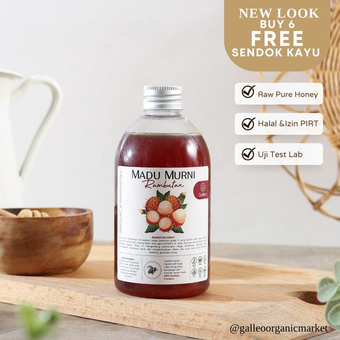 

Sale Terbatas Madu Murni Rambutan 1 Kg Galleo Organik Aman