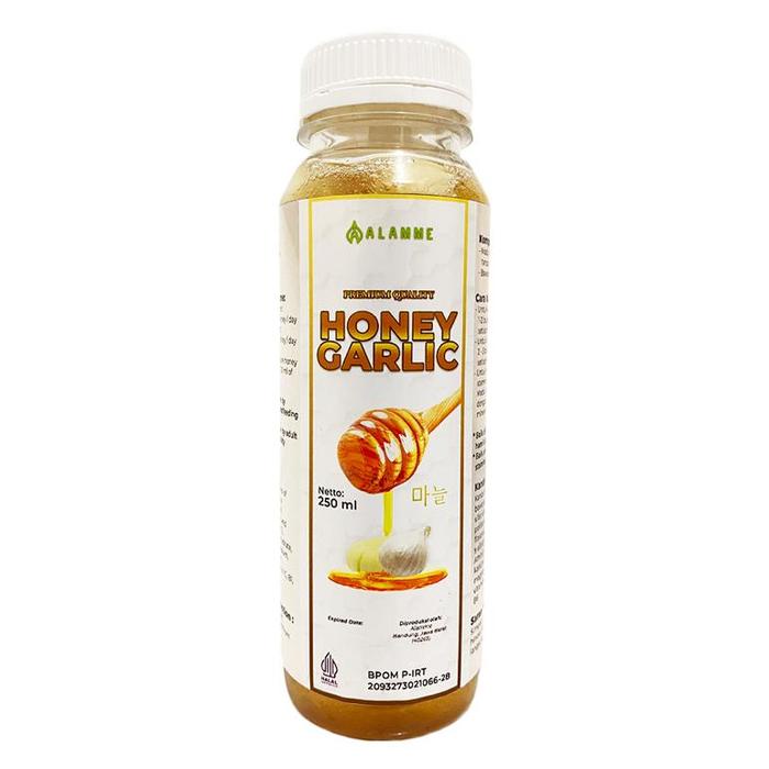 

Sale Terbatas Garlic Honey Madu Bawang Putih Tunggal Premium Alamme 250Ml Syrup Botol Aman