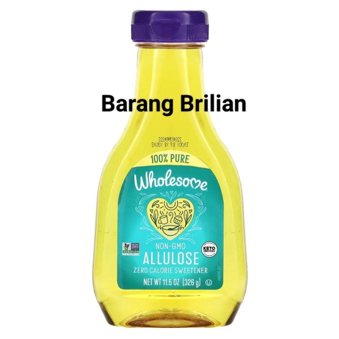 

Wholesome Allulose Zero Calorie Sweetener 340 Gram Ori Usa Best Seller