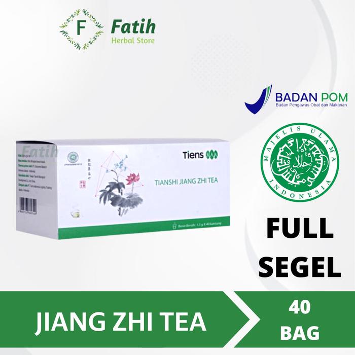 

Jiang Zhi tea 40 Kantung Herbal