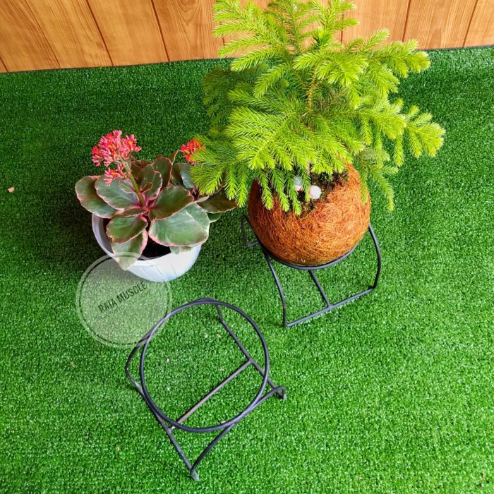 Rak - Standing Planter Qube Rak Pot Bunga Kaktus Sukulen Tanaman