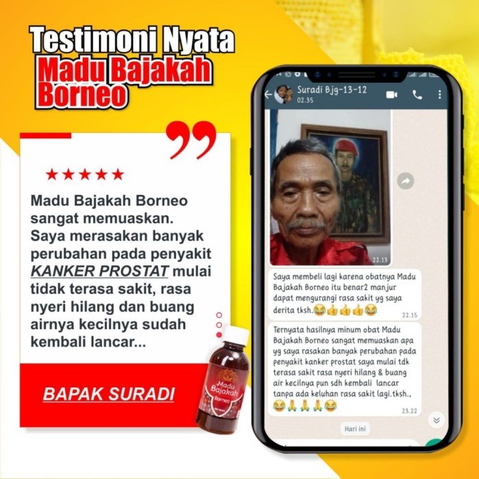 

Promo Terbatas Madu Bajkan - Madu Bajakah Borneo Asli Kalimantan Original Aman