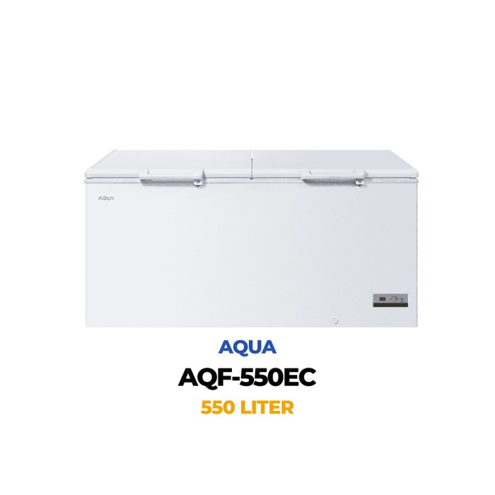 CHEST FREEZER AQUA AQF550EC 550 LITER / AQF-550EC