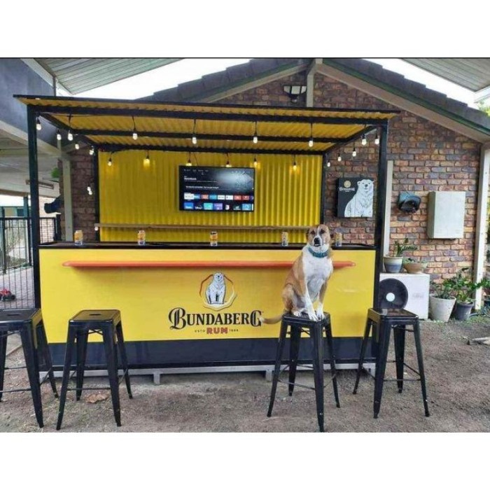 Booth container bar Booth container Cafe Outdoor booth container Cafe minimalis
