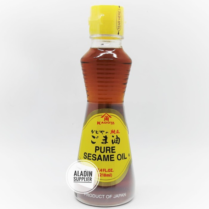 

Kadoya Goma Abura / Pure Sesame Oil / Minyak Wijen Jepang 218Ml High Quality