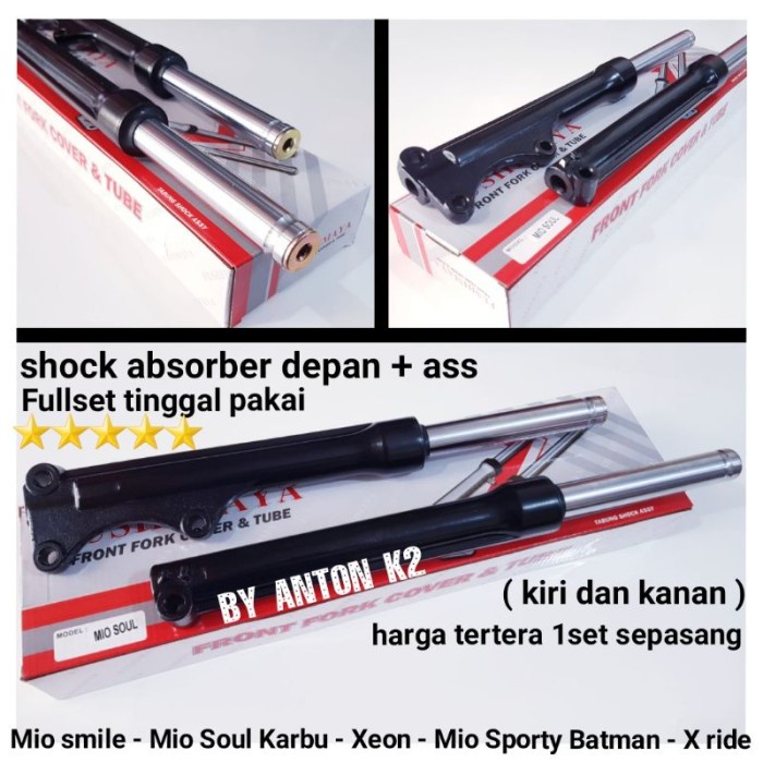 SHOCK BREAKER DEPAN/SHOCK ABSORBER DEPAN STANDAR MOTOR MIO/MIO SPORTY