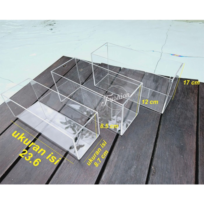 

TERMURAH Akrilik (Acrylic) Box Tempat Tissue Wastafel Handtowel Transparan