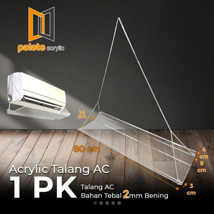 

PRODUK TERBATAS Akrilik Talang AC 1PK 2mm/Reflektor/Talang/Penahan Hembusan Angin AC
