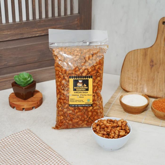 

JTTOP" MAKARONI BANTET TASIKMALAYA 500GR CAMILAN PEDAS
