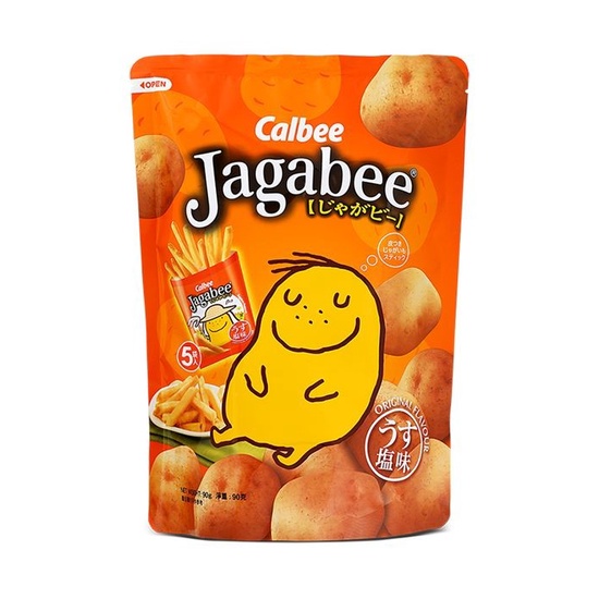 

JTTOP" CALBEE JAGABEE POTATO STICK POUCH (ORIGINAL)