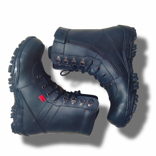 JTTOP" SEPATU PDL TNI POLRI TACTICAL LAPANGAN UJUNG BESI 511 TWRBARU