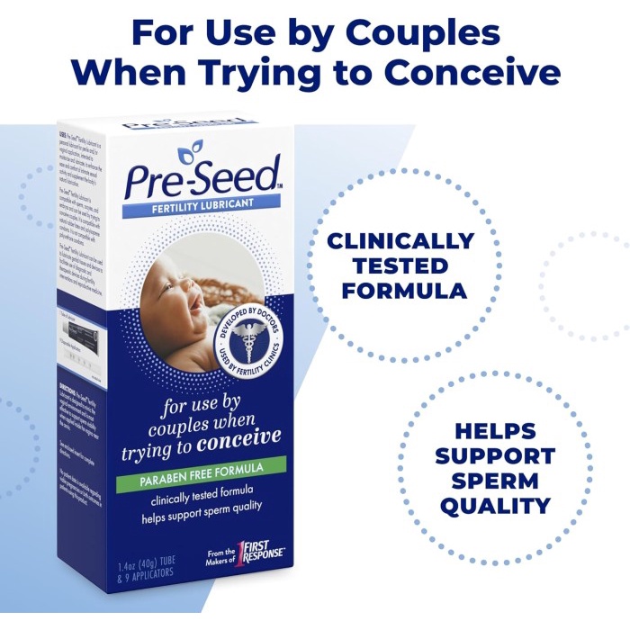 

PRESEED / PRE-SEED Pelumas Sperm Friendly natural lubricant ORI USA
