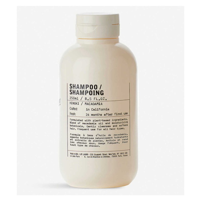 SALE TERHOTT LE LABO SHAMPOO 250ML ORI VEGAN ARTIFICIAL COLORANT FREE PARABEN FREE READYY