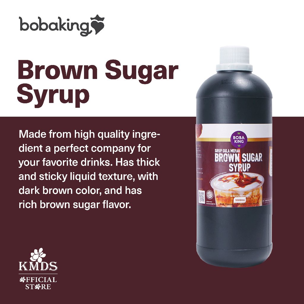 

BOBAKING BROWN SUGAR SYRUP 1L