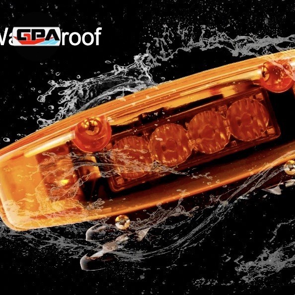 PROMO LED Strobo Rotator MINI Magnet Federal Signal 6 x 4 mata