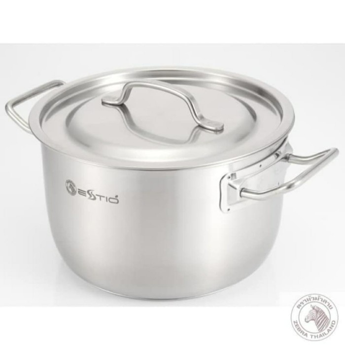 Zebra Sauce Pot 24 Cm Estio Pros (162234) / Panci Masak Stainless