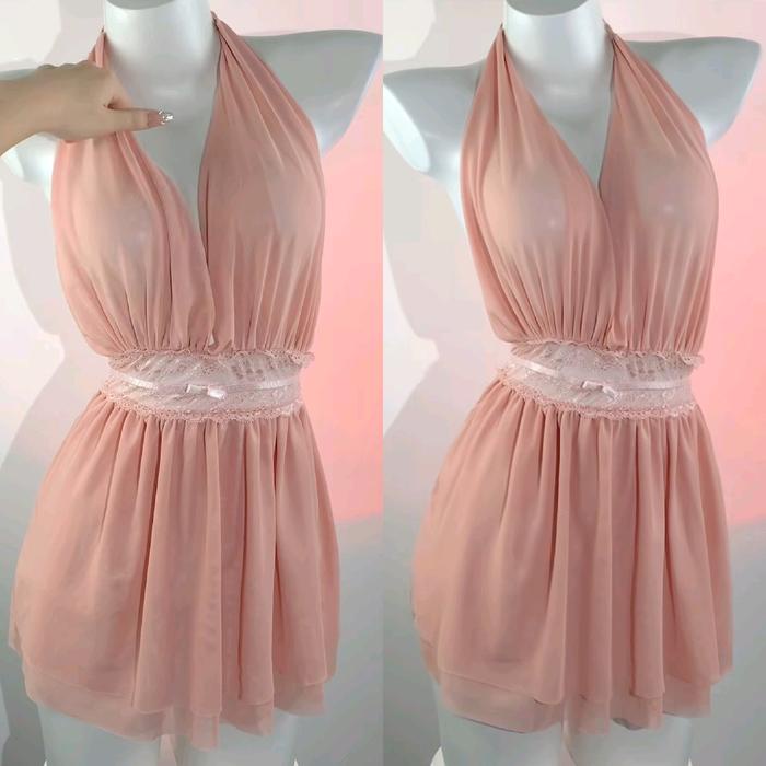 Ready Lp73 Sexy Lingerie Gaun Dinas Malam Minji