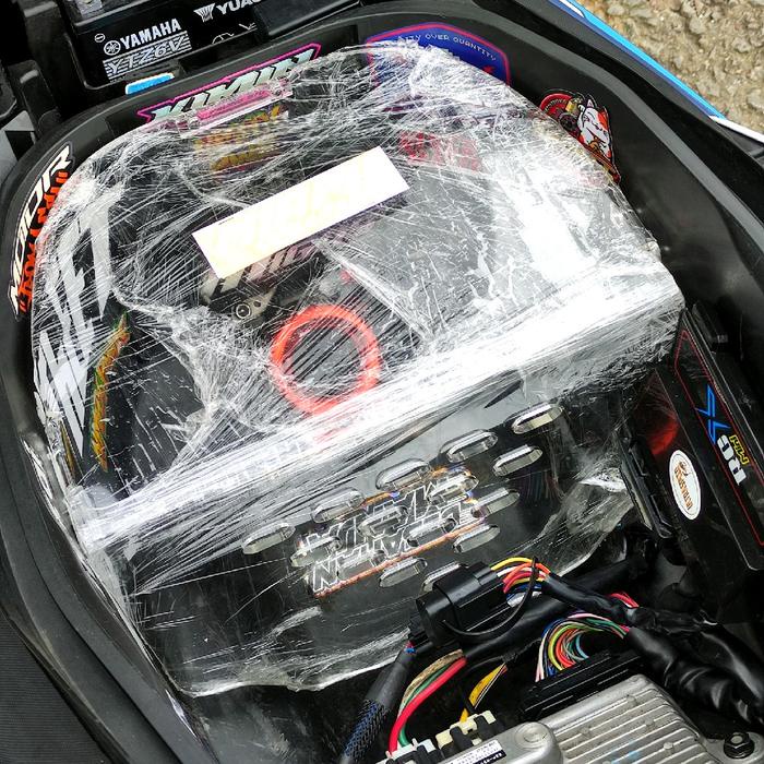 

BIG SALE Tutup bagasi akrilik aerox new downdraft tebal 5mm bening transparan