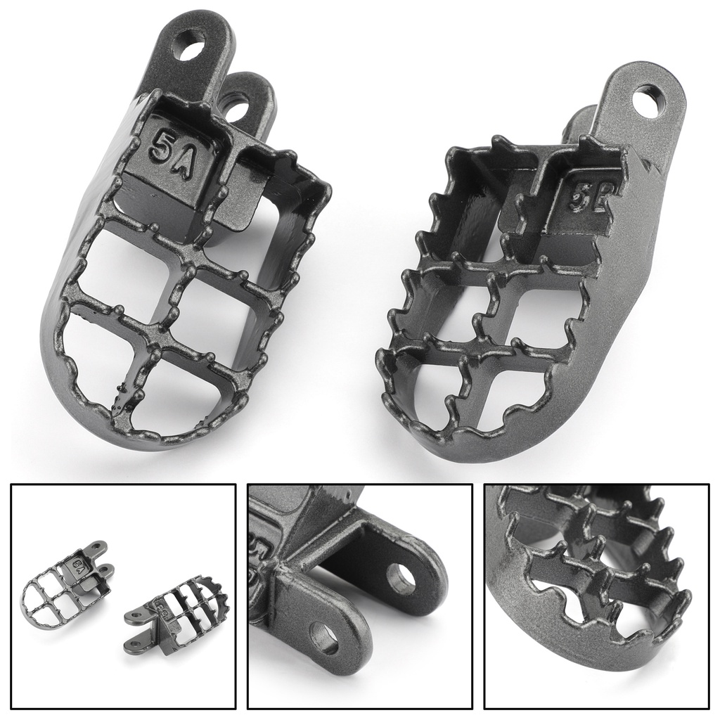 New Steel Foot Pegs for Honda XR250/400 XR350R XR600R XR650L XR650R CR80 XR 350R 600R 650L 650R