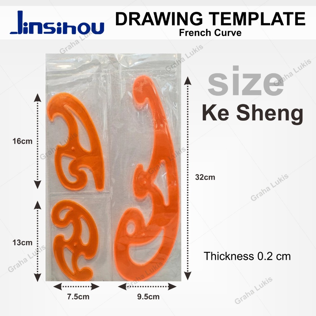 

Drawing Template / French Curve / Mal Kuping / Mal Wayang / Mal Busur Kurva