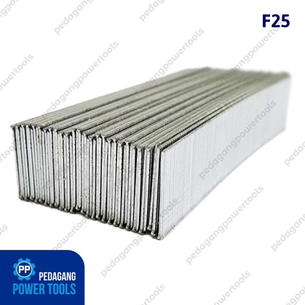 

Xenon F25 isi Staples Mesin Paku Tembak Refill Air Nailer Stapler Gun