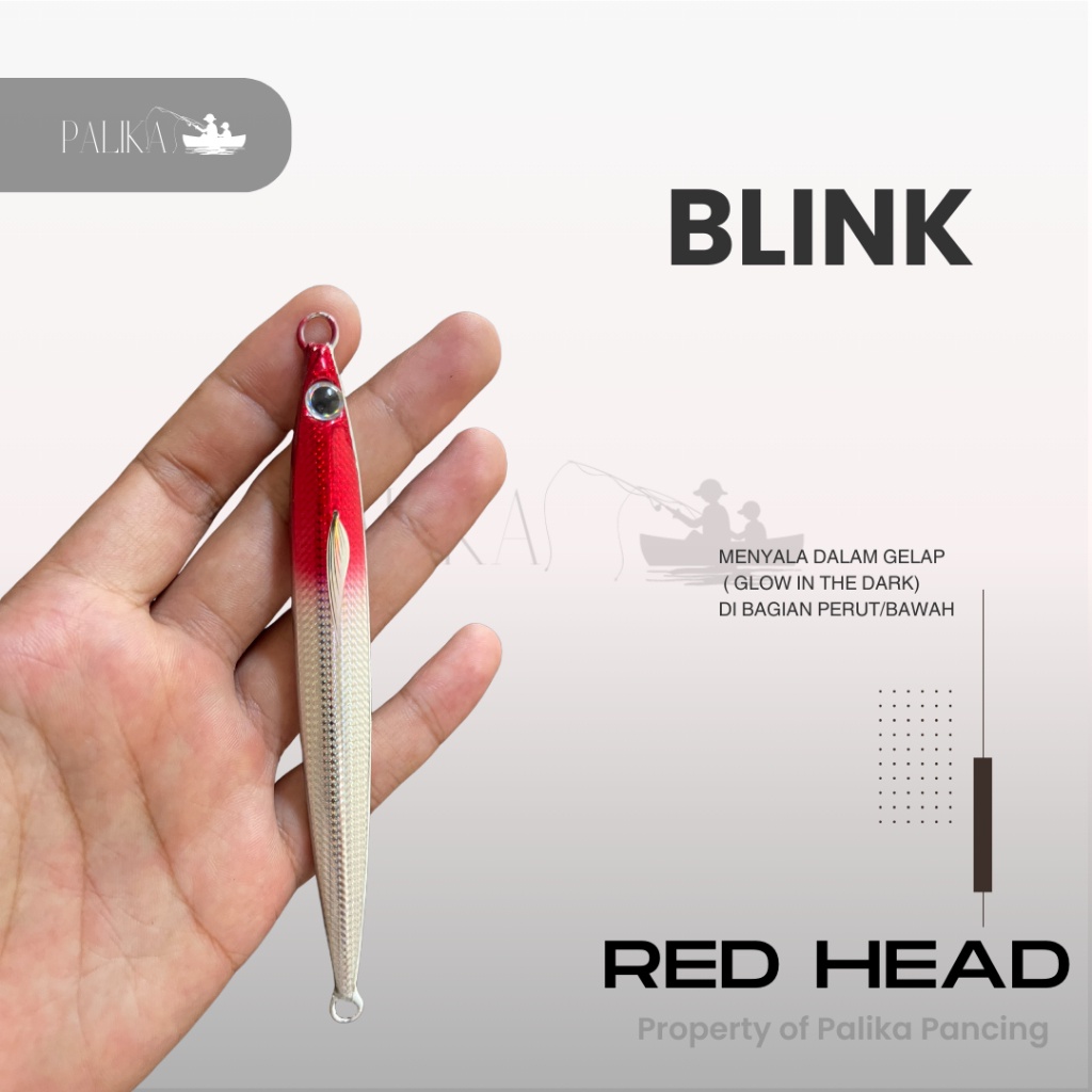 Metal jig 60 gram Palika BLINK 60gr 60Gram 60gram 60G Metal jig 60 gram Metal jig 60 g