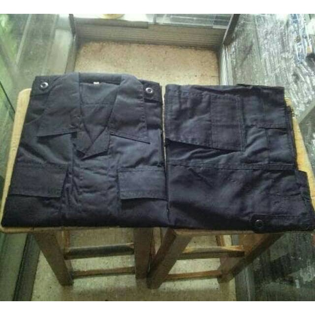 Limited Seragam Pdl Hitam - Seragam Security - Satpam - Brimob - Fkppi - Gada Pratama