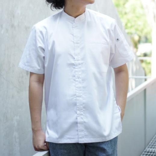 Diskont Copenhagen Chef Jacket Short Sleeves / Aksara Chef Jacket / Baju Chef / Baju Koki