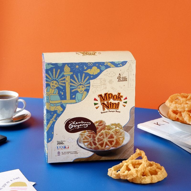 

MPOK NINI - Kembang Goyang Khas Betawi - Oleh Oleh Jakarta WE!