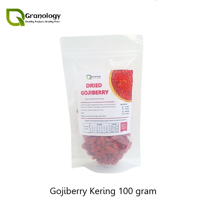 

Dried Gojiberry / Gojiberry Kering (100 gram) by Granology WE!