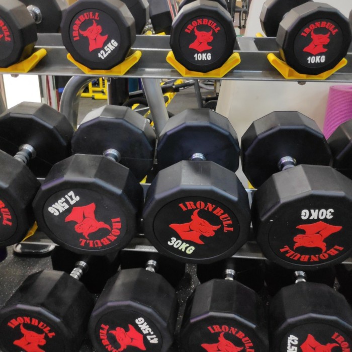 Dumbbell Set Iron Bull 2,5-25kg + Rak