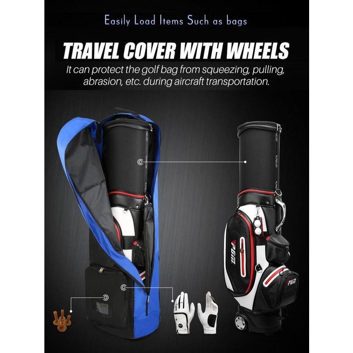 PGM Golf travel bag / golf club travel PGM - 212